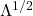 \Lambda^{1/2}