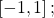 \,\left[-1,1\right];\,