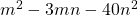 m^2-3mn-40n^2