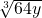  \sqrt[3]{64y}