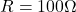 Rendered by QuickLaTeX.com R = 100 \Omega