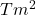 T m^2