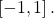 \,\left[-1,1\right].