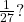 \,\frac{1}{27}?\,