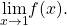 \underset{x\to \text{−}1}{\text{lim}}f(x).