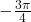 \,-\frac{3\pi }{4}\,