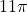 11\pi 