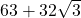 63+32\sqrt{3}