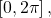 \,\left[0,2\pi \right],