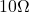 Rendered by QuickLaTeX.com 10 \Omega