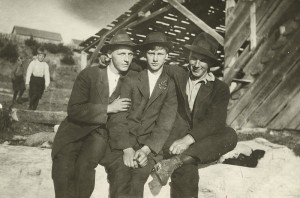 Photo of three young men in suits
