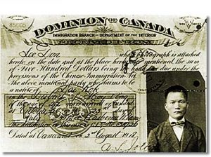 Document labeled "Dominion of Canada Interior Branch - Department of the Interior" and signed "Lee Don"