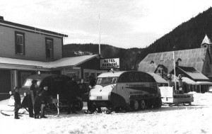 Autoneiges at or near Sainte-Anne-des-Monts, ca.1941.