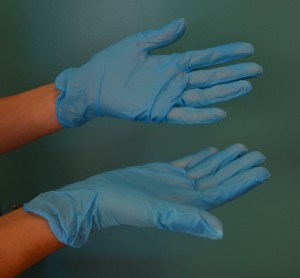 Apply non-sterile gloves