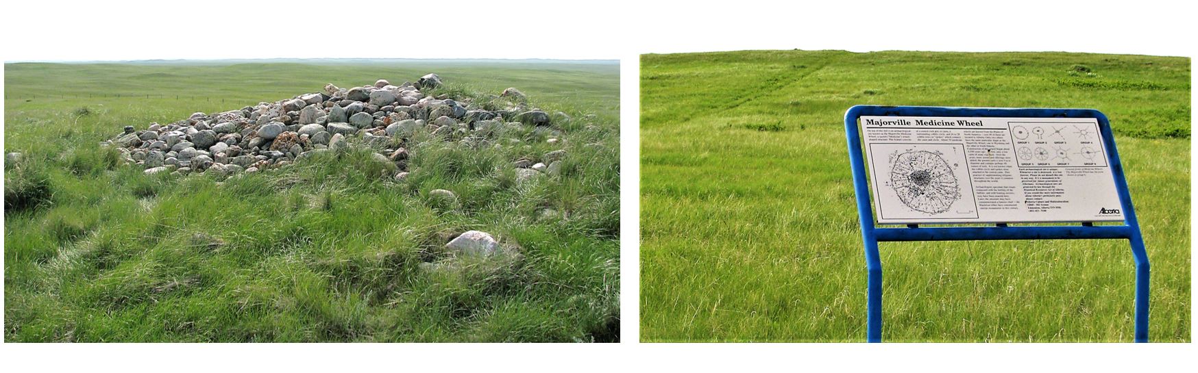 Medicine Wheel, Majorville, Alberta 2007. Credits to: Forgotten Alberta Archive (CC BY-NC 2.0)