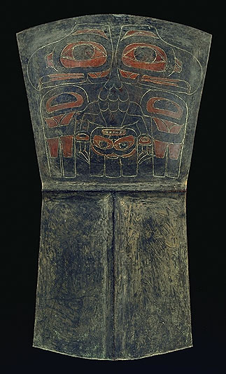 Haida Nation copper plate. Credits to: Canadian Museum of History Archives (CC BY-NC 2.0) [28]