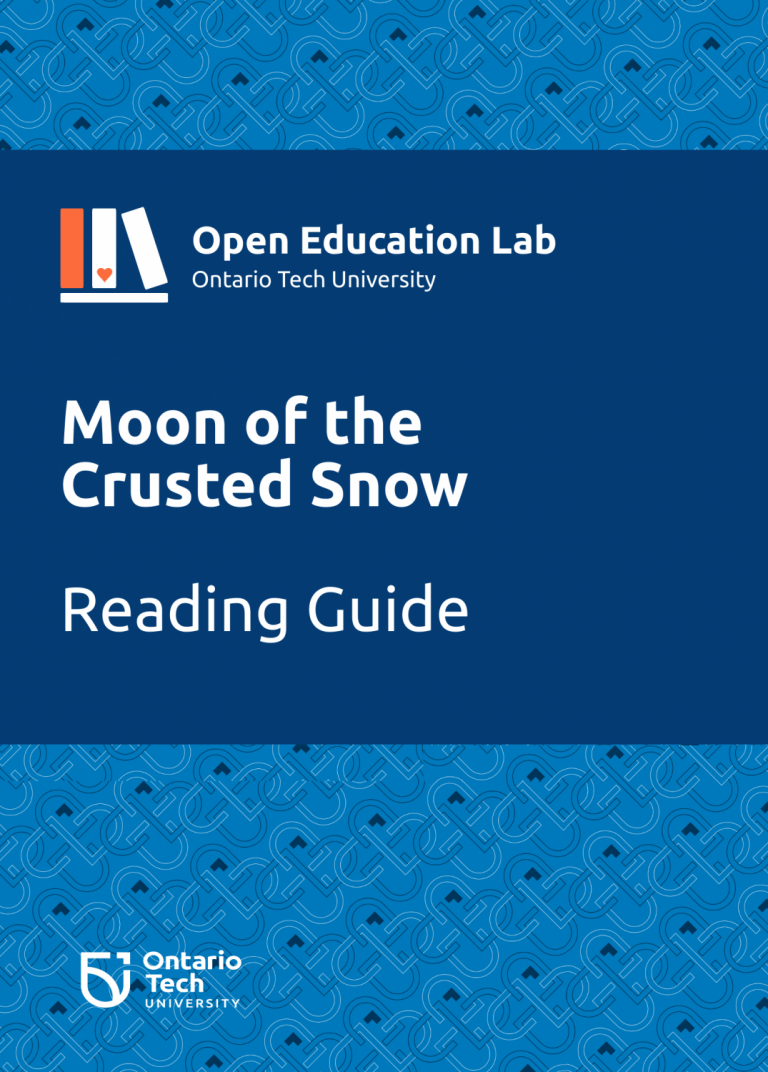 Moon of the Crusted Snow Reading Guide Simple Book Publishing