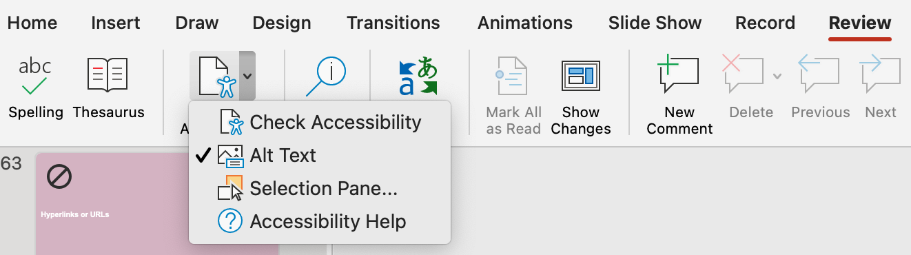 Alternative Text in PowerPoint – Accessible Digital Content Training