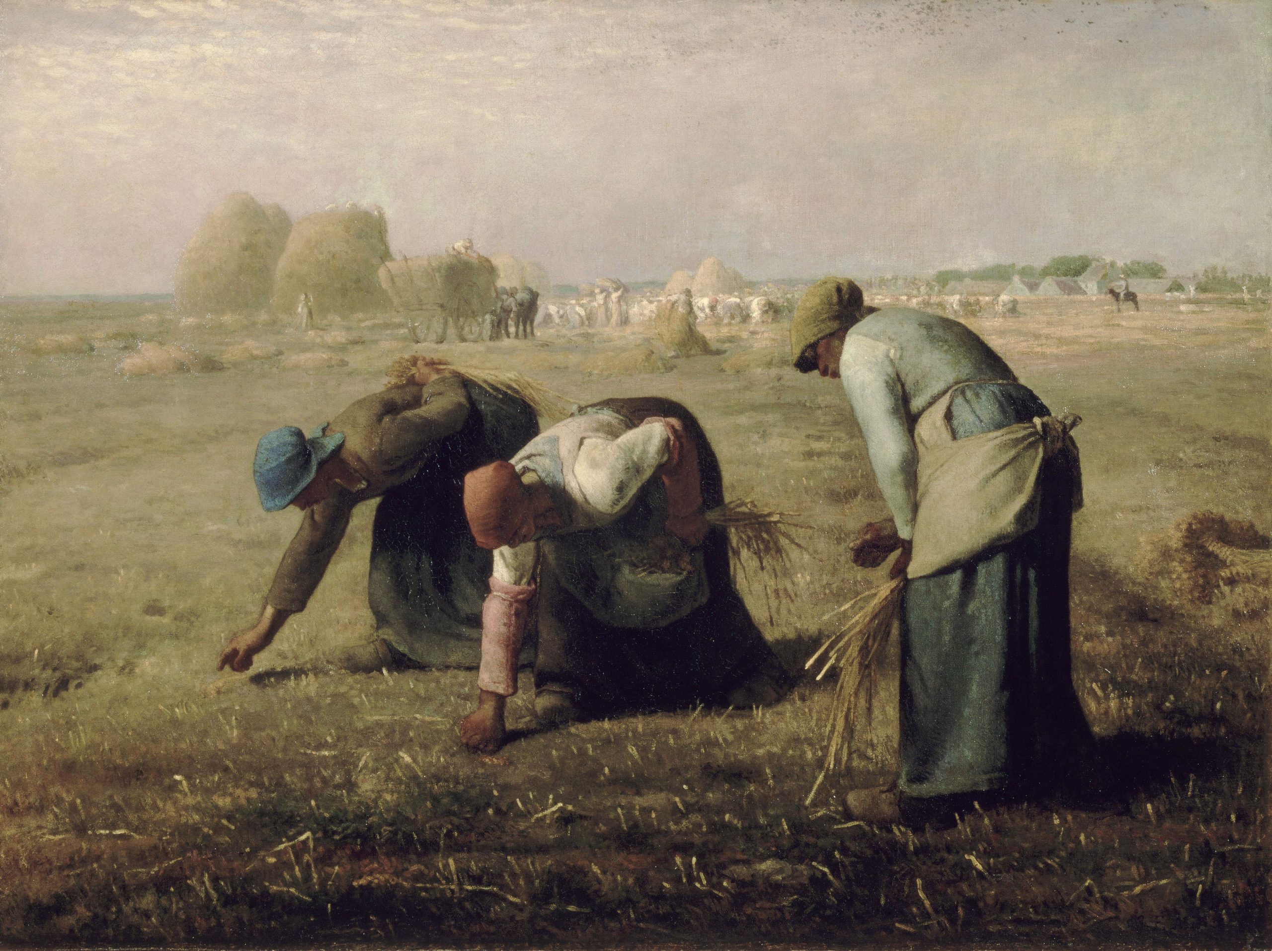 The Gleaners (1857). Painting by: Jean-François Millet [2]