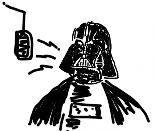 darth vader podcasting