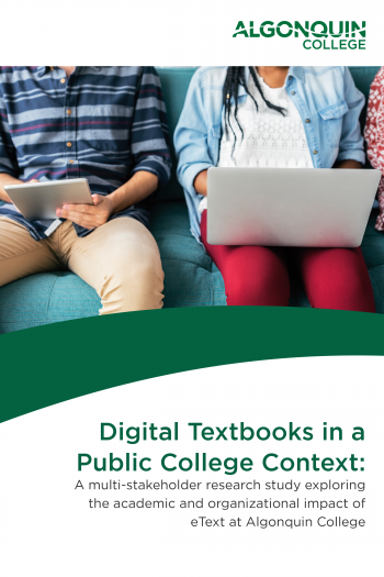 Cover image for Digital Textbooks in a Public College Context