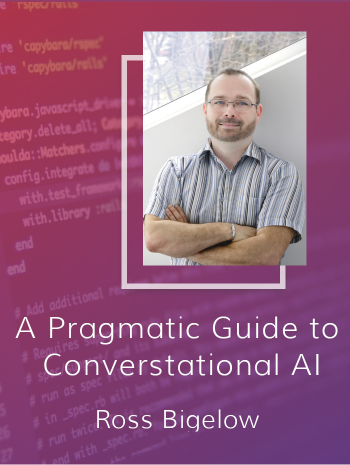 Cover image - A pragmatic guide to conversational AI