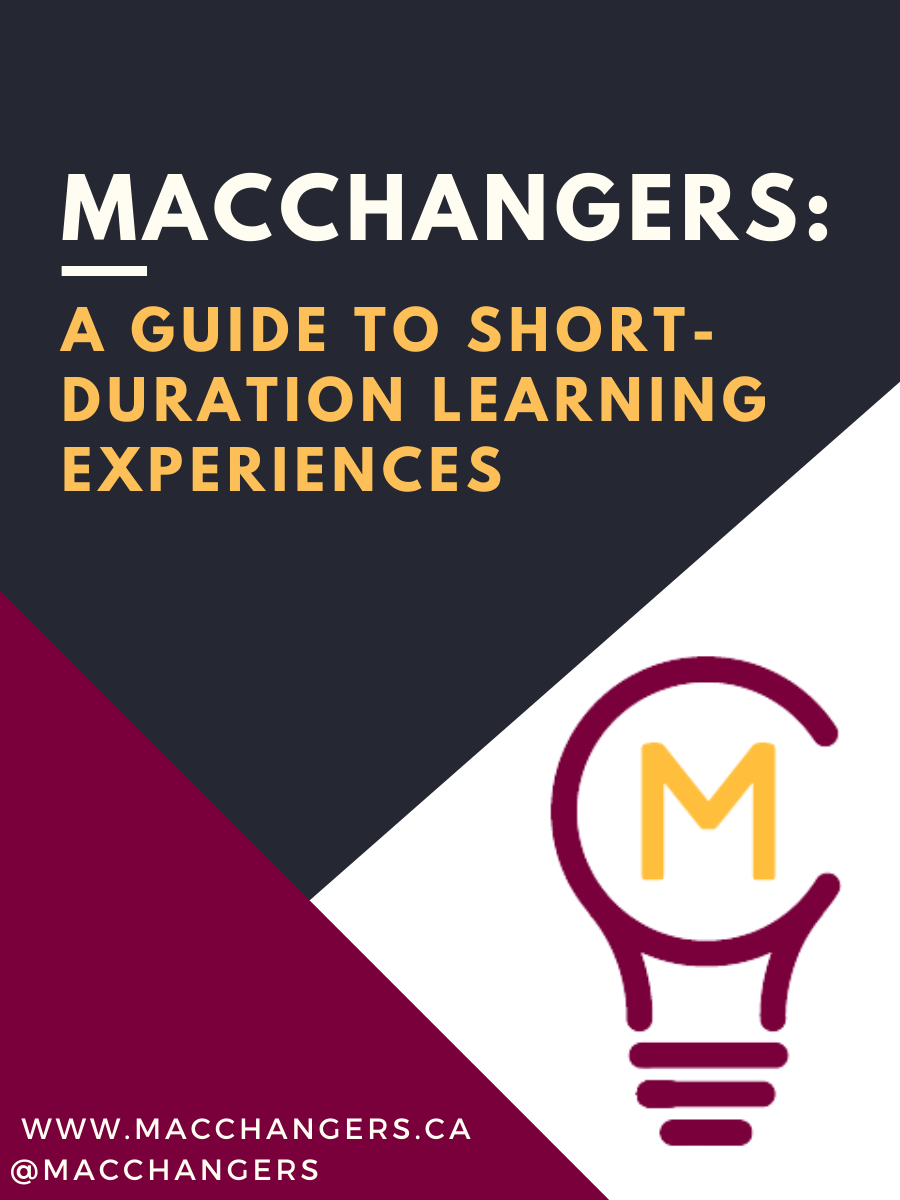 Cover image for MacChangers: A Guide to Short-Duration Learning