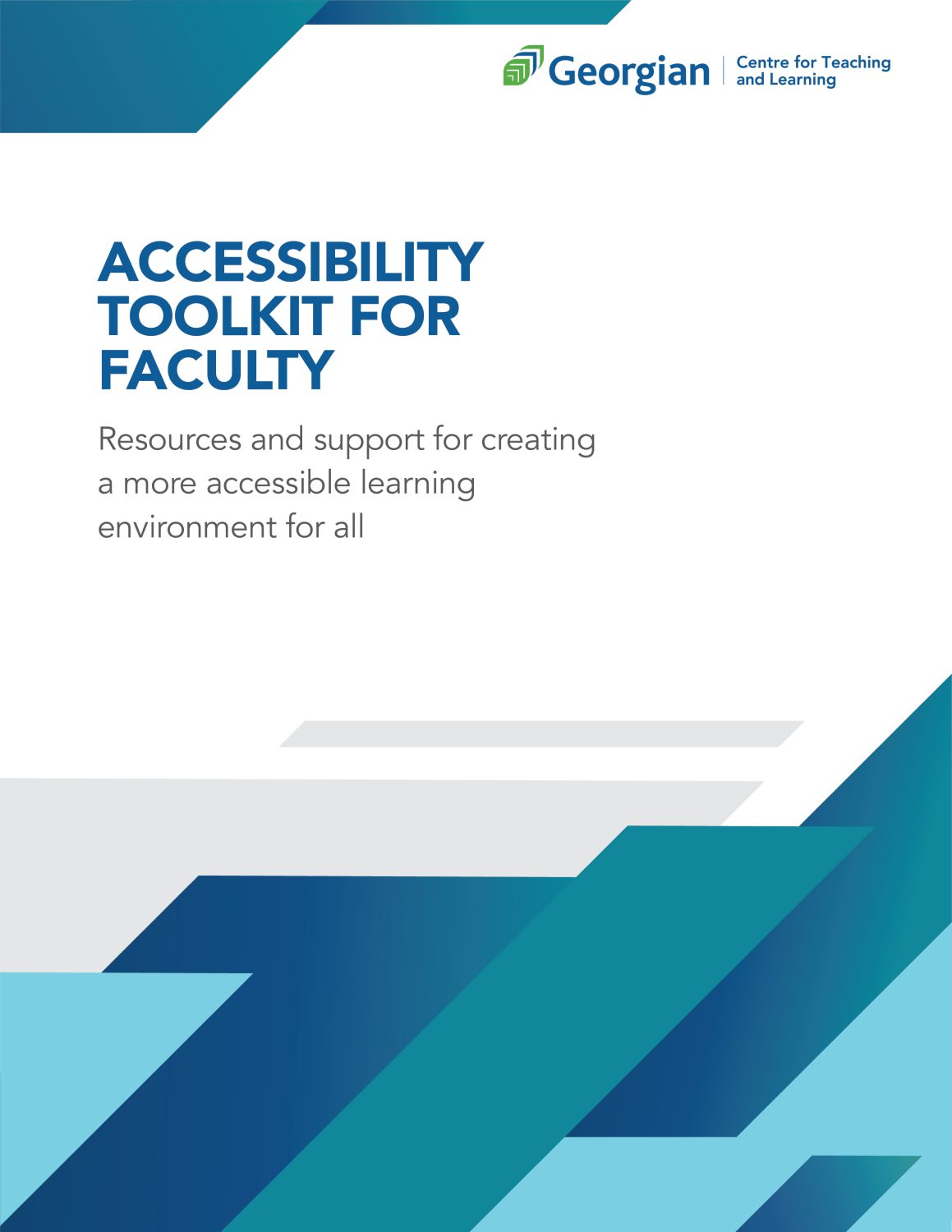 Cover image for Accessibility Toolkit for Faculty