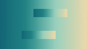 colour gradient of dark blue, light blue, and beige blending together with two horizontal rectangles with the same colour gradient applied