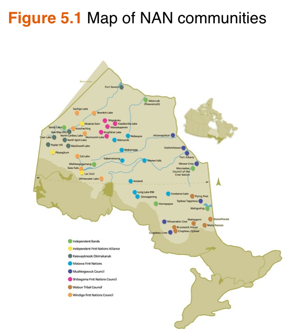 Map Of Indian Reserves In Ontario Chief And Council – Our Stories