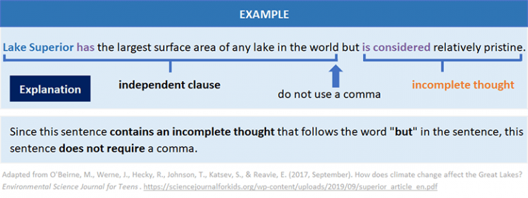 Punctuation: Commas – CS 050: Academic Writing and Grammar