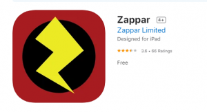 The Zappar logo on the iOS store