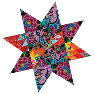decorative star from the MMIWG report