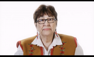 screenshot of the Grandmother's Circle video showing one of the speakers