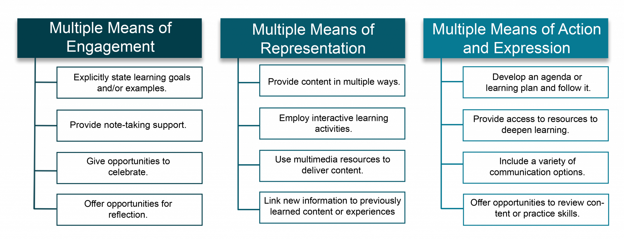 1.3: Examples of UDL – Universal Design for Learning (UDL) for ...
