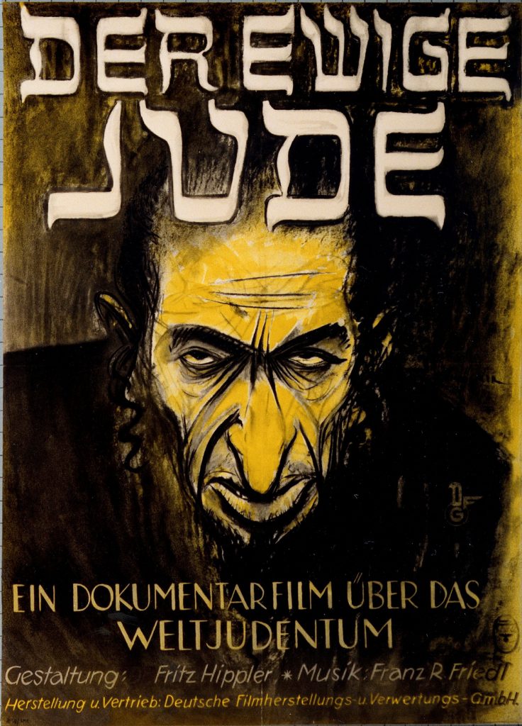 Poster for Der Ewige Jude (The Eternal Jew).