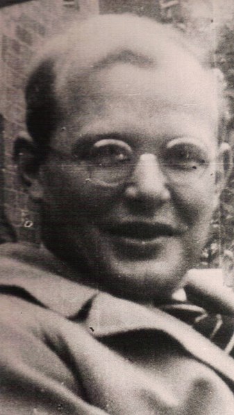 : A portrait of Dietrich Bonhoeffer, circa 1938.
