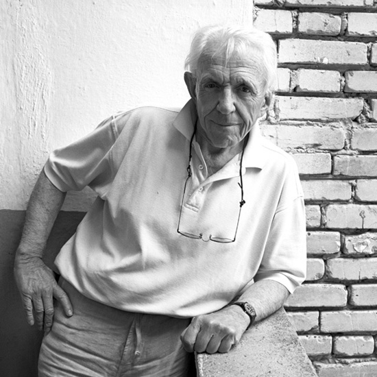 Photograph of Norman H. Gershman, the photographer behind the exhibition.