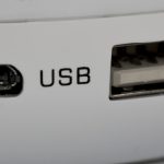 Image of a USB port