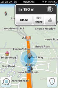 Waze Screen Shot