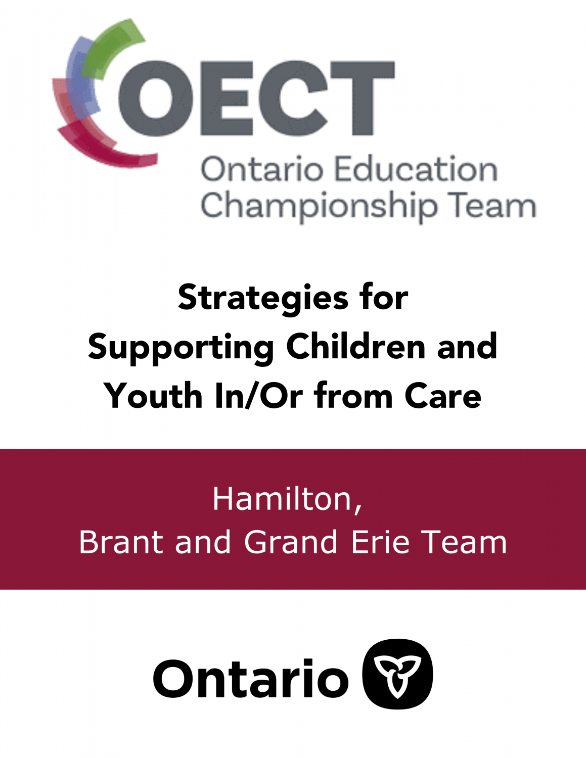 Cover image for Strategies for Supporting Children and Youth In/Or from Care