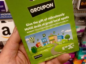 Groupon, Gift Card
