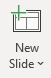 New Slide Button