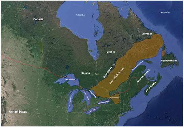 The bounds of the Grenville Province