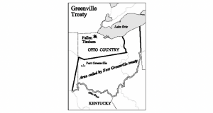 Treaty of Greenville 1795 Map