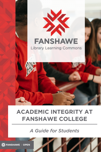 Cover image for Academic Integrity at Fanshawe College