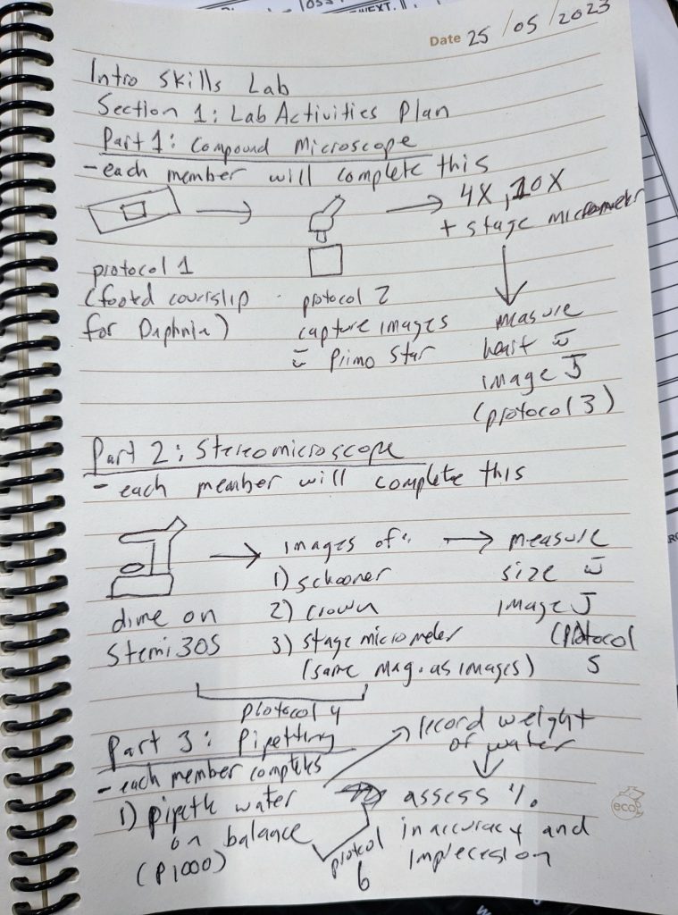 Lab Notebook Instructions – LIFESCI 3L03: Laboratory Methods in Life ...
