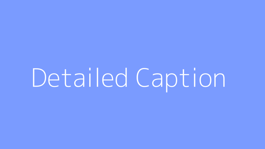 image with the text "simple caption right"