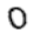 An image of a handwritten “0” in black and dark shades of grey against a white background.