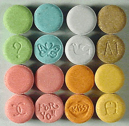 Image of Ecstasy tabs